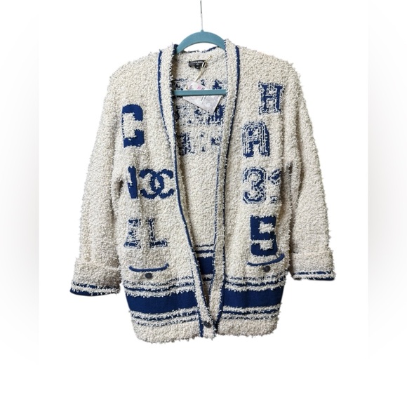 Chanel, Blazer Chanel Blanc taille 36 FR en
Coton - 54969750 - Picture 4 of 15